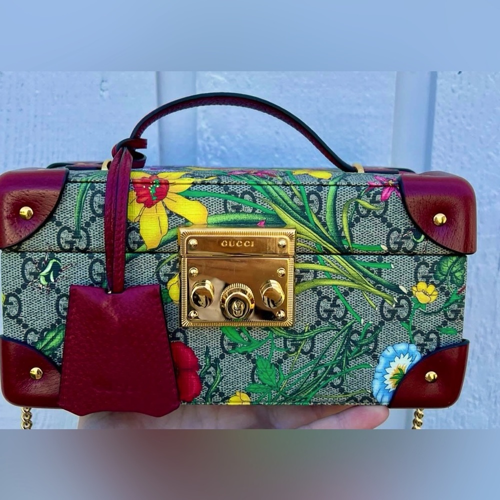 Authentic Gucci limited edition train case